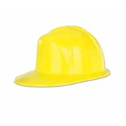 Beistle Co DDI 544798 Yellow Plastic Construction Helmet Case of 48 66788-Y